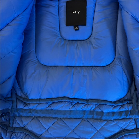 Blue Puffer Jacket - Picture 2 of 6